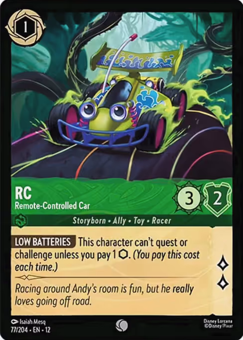 Rc - Wilds Unknown Lorcana spoiler