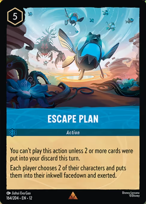 Escape Plan - Wilds Unknown Lorcana spoiler