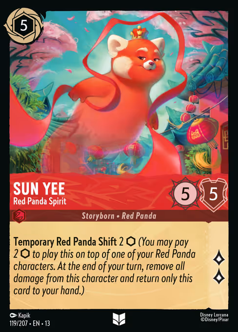 Sun Yee - Attack of the Vine! Lorcana spoiler