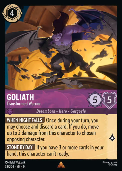 Goliath - Hyperia City Lorcana spoiler