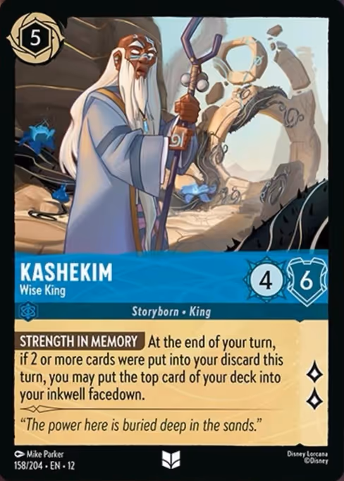 Kashekim - Wilds Unknown Lorcana spoiler