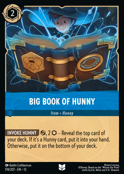 Big Book Of Hunny - Attack of the Vine! Lorcana spoiler