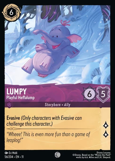 Lumpy - Winterspell Lorcana spoiler
