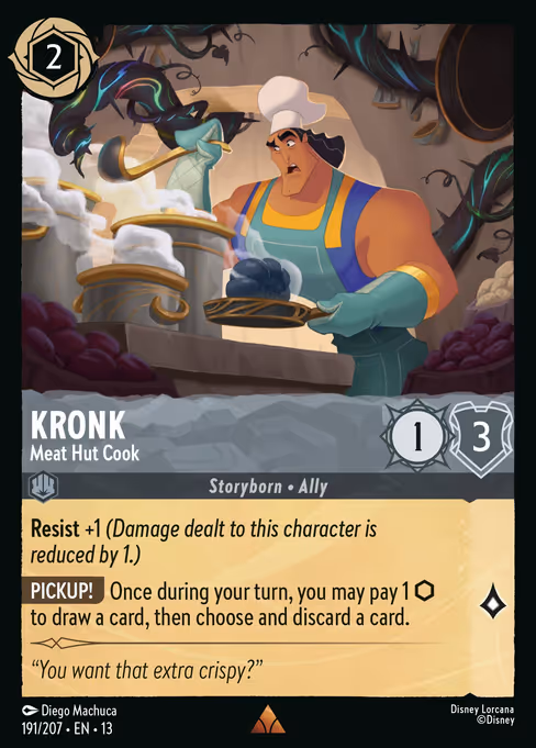 Kronk - Attack of the Vine! Lorcana spoiler