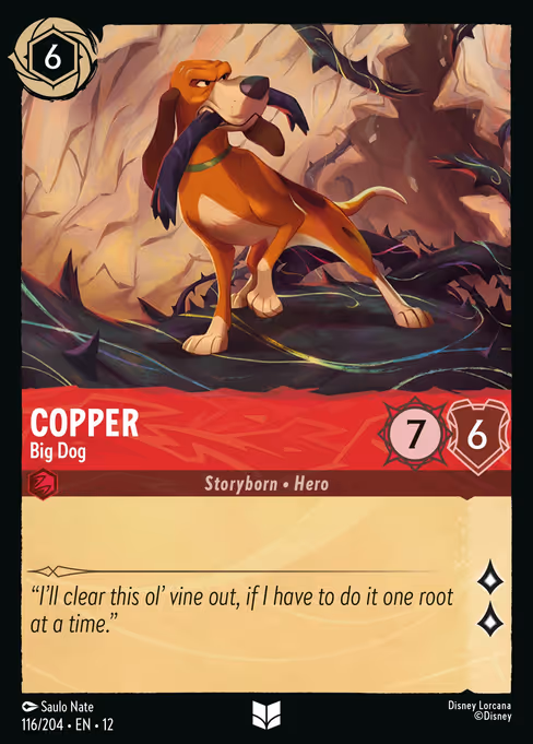 Copper - Wilds Unknown Lorcana spoiler