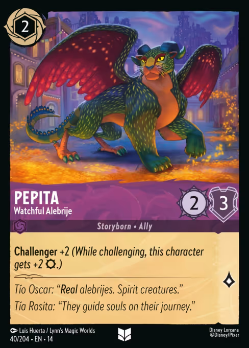 Pepita - Hyperia City Lorcana spoiler