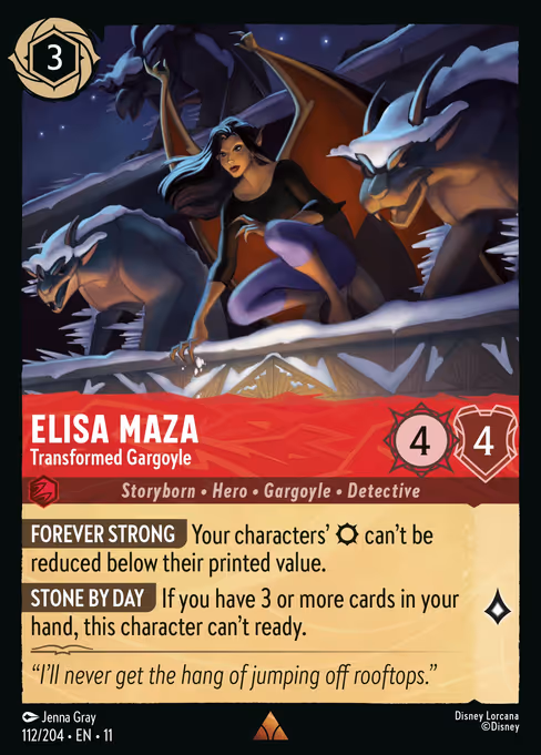 Elisa Maza - Winterspell Lorcana spoiler
