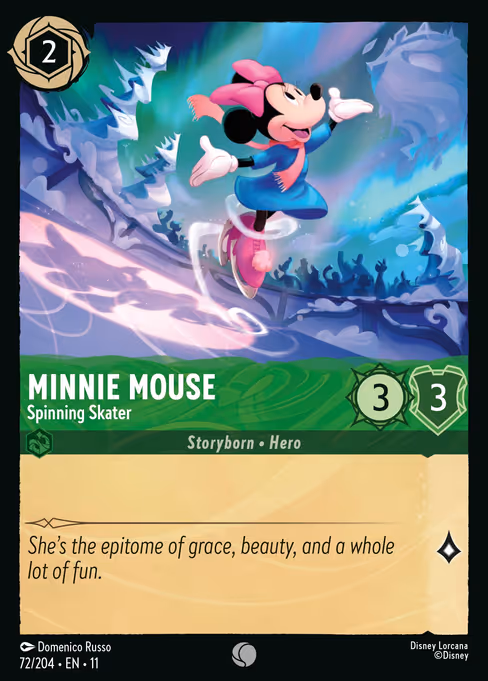 Minnie Mouse - Winterspell Lorcana spoiler