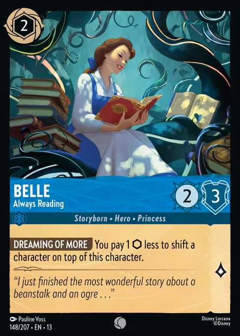 Belle - Attack of the Vine! Lorcana spoiler