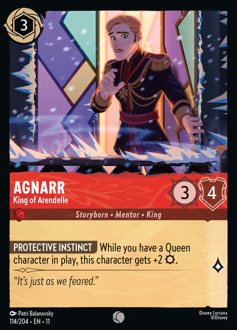 Agnarr - Winterspell Lorcana spoiler