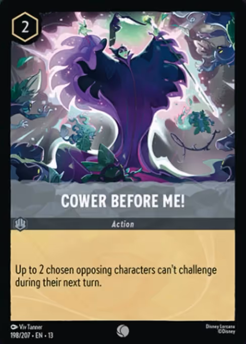 Cower Before Me! - Attack of the Vine! Lorcana spoiler