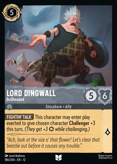 Lord Dingwall - Wilds Unknown Lorcana spoiler