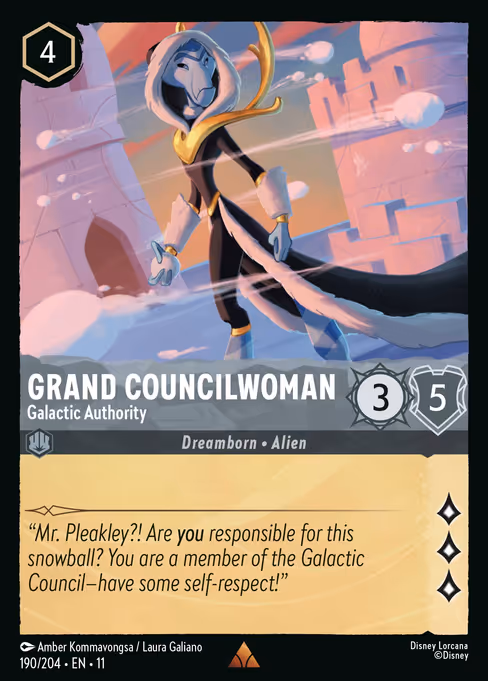 Grand Councilwoman - Winterspell Lorcana spoiler