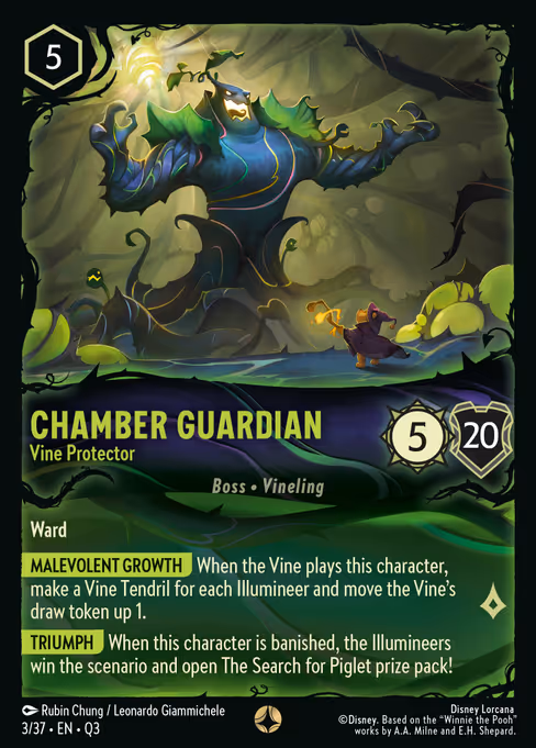 Chamber Guardian - Hunny Rescue – Illumineer's Quest Lorcana spoiler