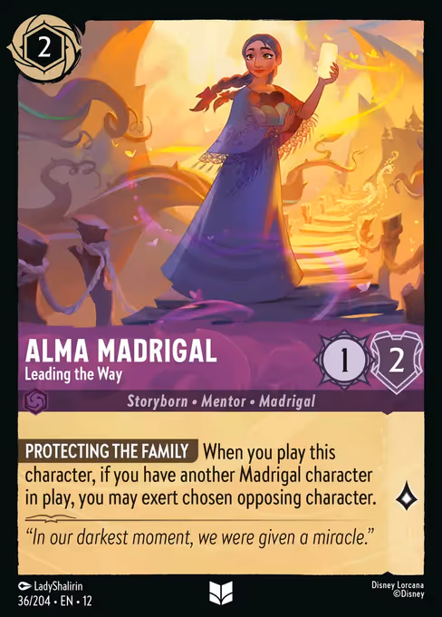 Alma Madrigal - Wilds Unknown Lorcana spoiler