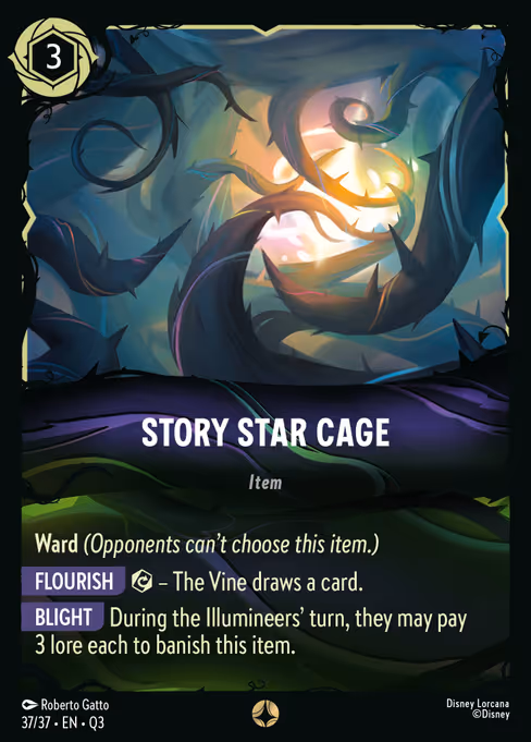 Story Star Cage - Hunny Rescue – Illumineer's Quest Lorcana spoiler