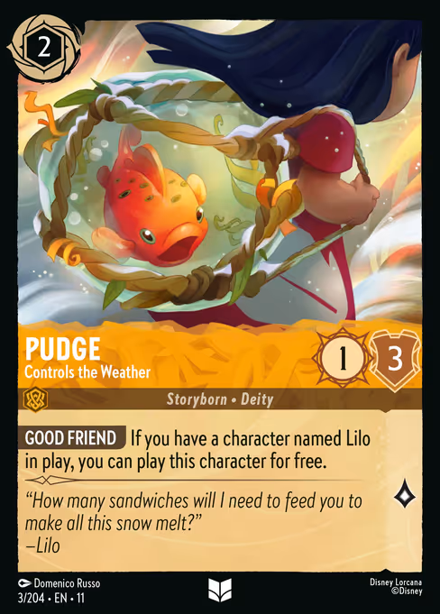 Pudge - Winterspell Lorcana spoiler