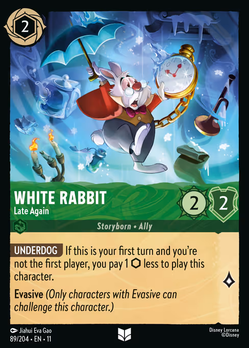 White Rabbit - Winterspell Lorcana spoiler