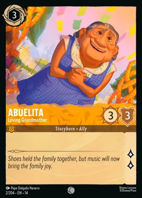 Abuelita - Hyperia City Lorcana spoiler