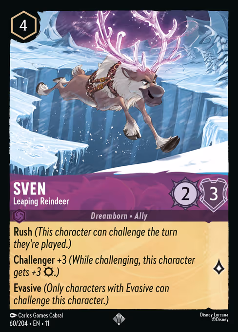 Sven - Winterspell Lorcana spoiler