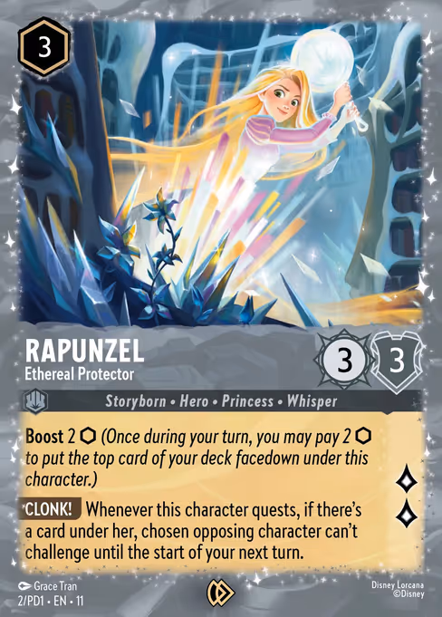 Rapunzel - PD1 Lorcana spoiler