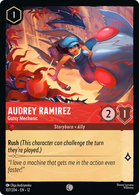 Audrey Ramirez - Wilds Unknown Lorcana spoiler