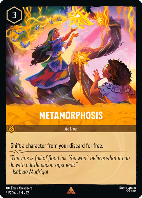 Metamorphosis - Wilds Unknown Lorcana spoiler
