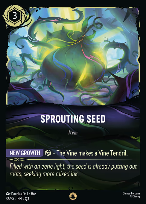 Sprouting Seed - Hunny Rescue – Illumineer's Quest Lorcana spoiler