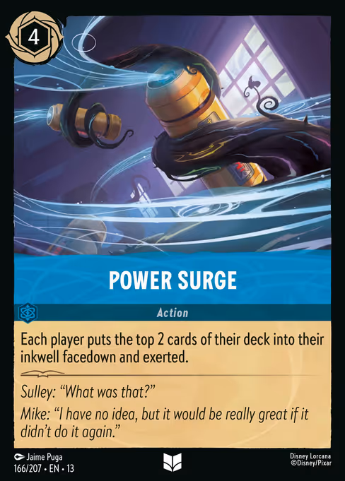 Power Surge - Attack of the Vine! Lorcana spoiler