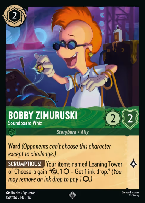 Bobby Zimuruski - Hyperia City Lorcana spoiler