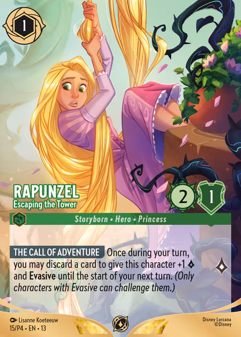 Rapunzel - Promo Set 4 Lorcana spoiler