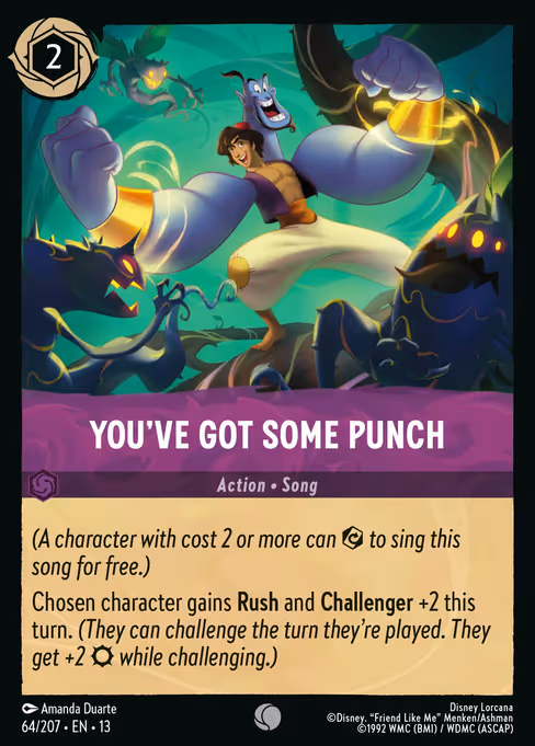 You've Got Some Punch - Attack of the Vine! Lorcana spoiler