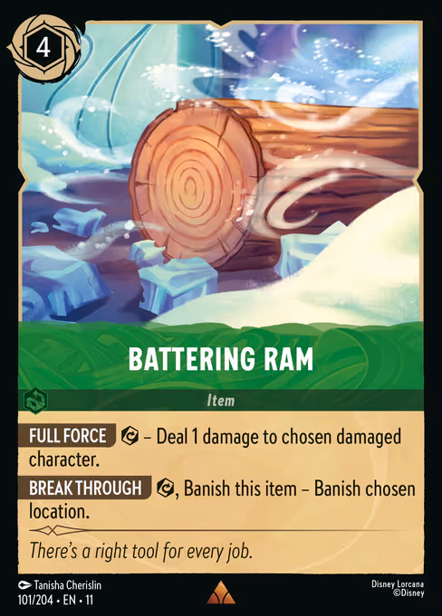 Battering Ram - Winterspell Lorcana spoiler