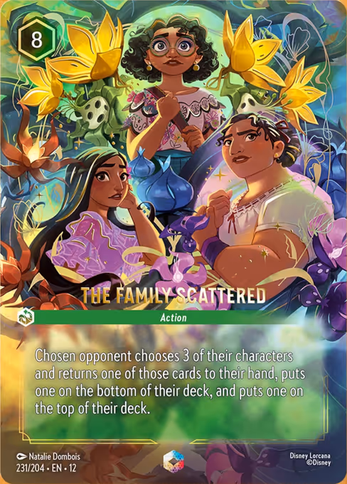 The Family's Scattered - Wilds Unknown Lorcana spoiler