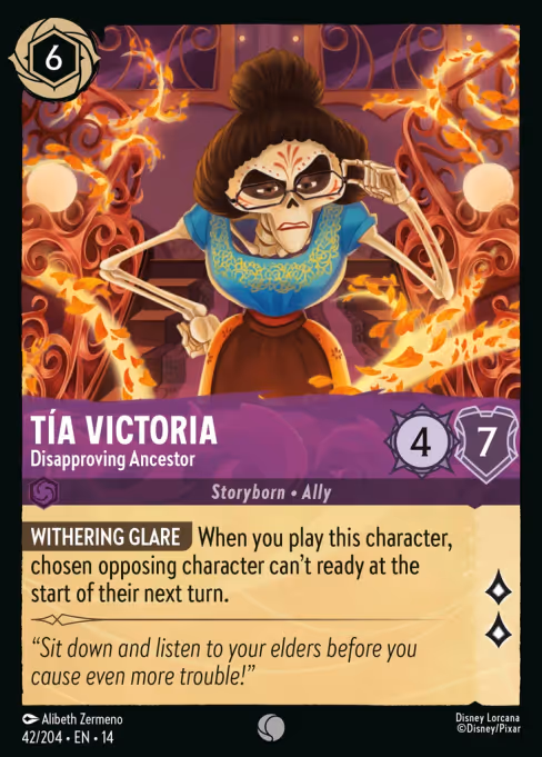 Tia Victoria - Hyperia City Lorcana spoiler