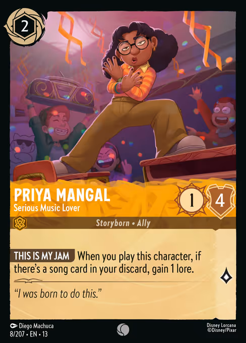 Priya Mangal - Attack of the Vine! Lorcana spoiler