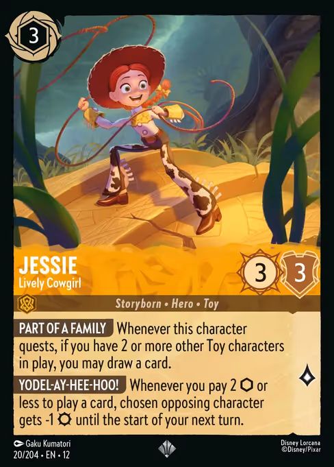 Jessie - Wilds Unknown Lorcana spoiler