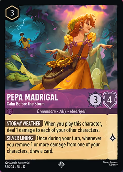 Pepa Madrigal - Wilds Unknown Lorcana spoiler