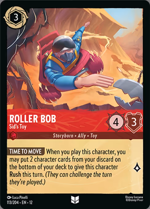Roller Bob - Wilds Unknown Lorcana spoiler
