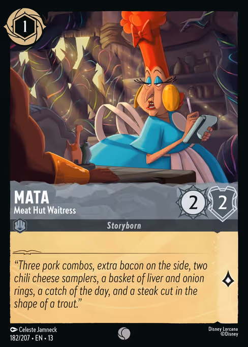 Mata - Attack of the Vine! Lorcana spoiler