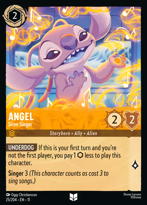 Angel - Winterspell Lorcana spoiler