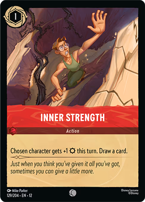 Inner Strength - Wilds Unknown Lorcana spoiler