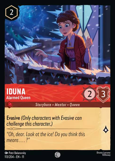 Iduna - Winterspell Lorcana spoiler