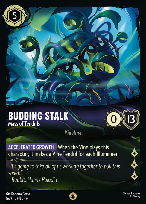 Budding Stalk - Hunny Rescue – Illumineer's Quest Lorcana spoiler