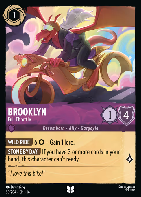Brooklyn - Hyperia City Lorcana spoiler