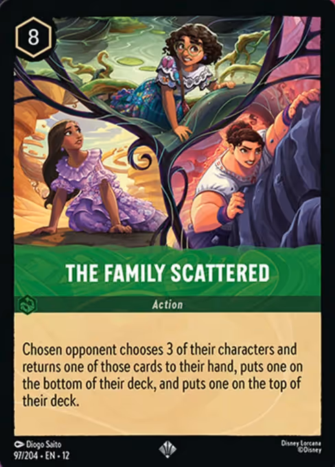 The Family Scattered - Wilds Unknown Lorcana spoiler