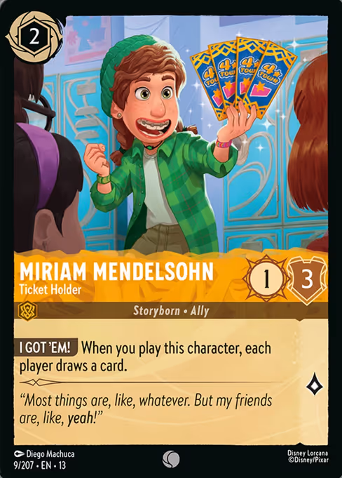 Miriam Mendelsohn - Attack of the Vine! Lorcana spoiler
