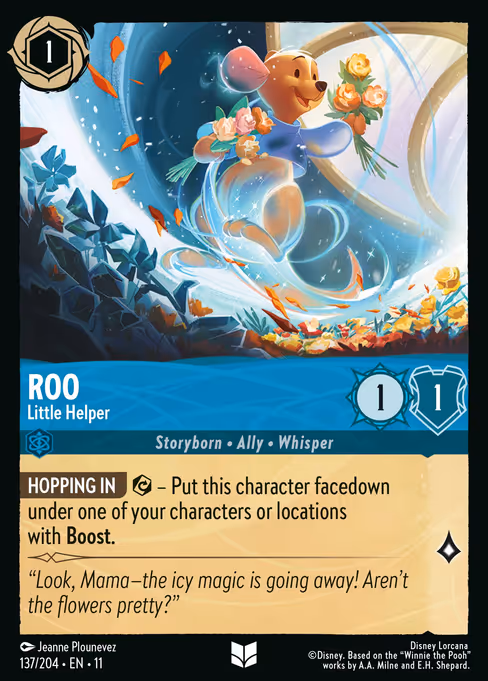 Roo - Winterspell Lorcana spoiler