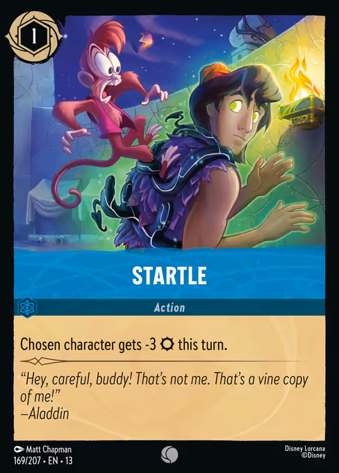 Startle - Attack of the Vine! Lorcana spoiler