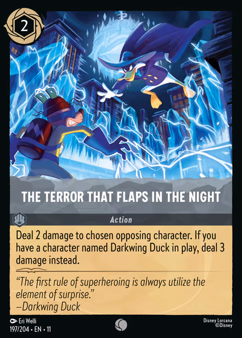 The Terror That Flaps in the Night - Winterspell Lorcana spoiler
